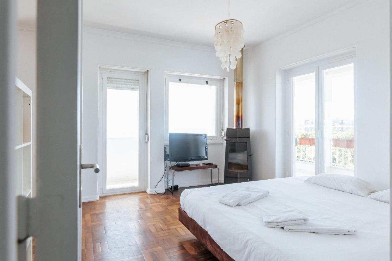 Cascais - Carcavelos Beach Apartment Bagian luar foto